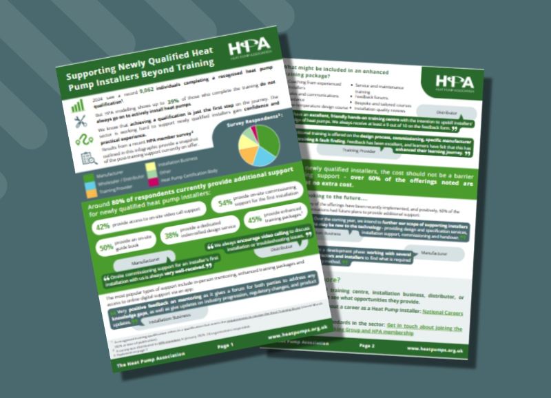 HPA introduces support for newly qualified Heat Pump installers