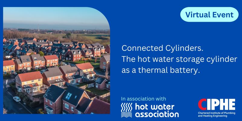 Webinar set to explore role of connected hot water cylinders in improving energy security 