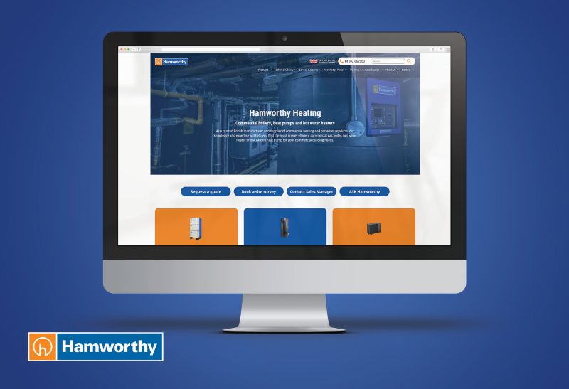 New website introduced by Hamworthy Heating