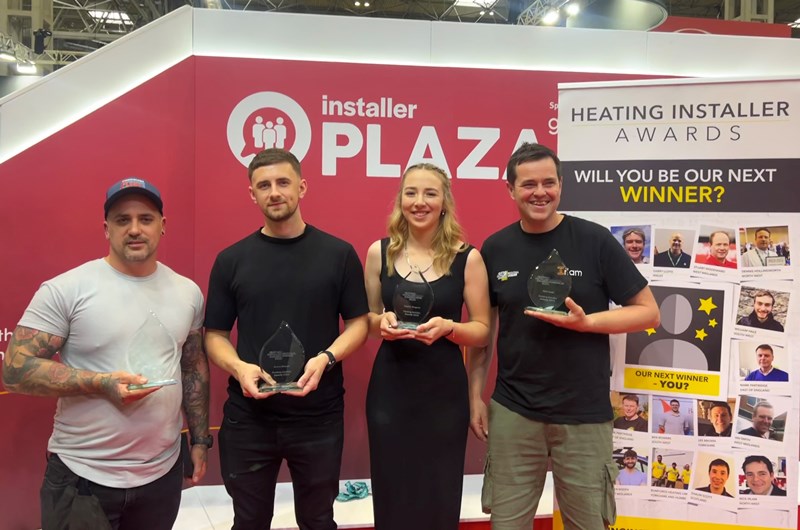 Heating Installer Awards 2023 – the winners  