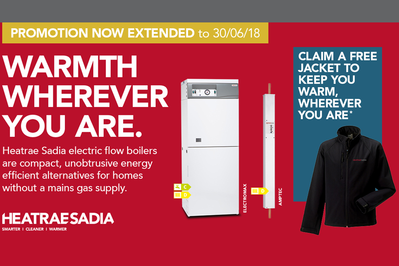 Heatrae Sadia extends free jacket promotion