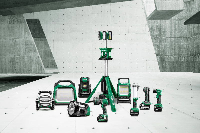 New cordless lighting range introduced by HiKOKI Power Tools 