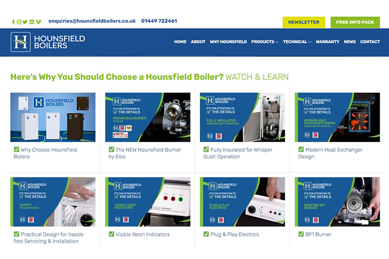 WATCH: Hounsfield Boilers launches suite of online training videos