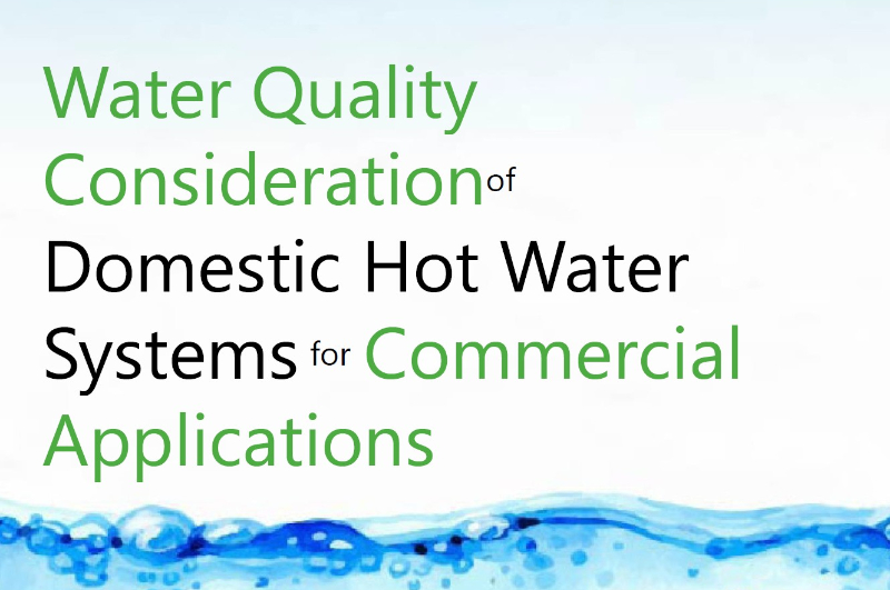 ICOM launches updated guide to commercial hot water system water treatment