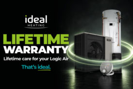 Ideal Heating launches Lifetime Warranty for Logic Air heat pumps 