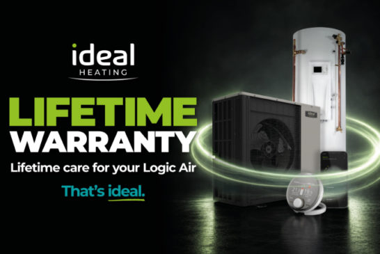 Ideal Heating launches Lifetime Warranty for Logic Air heat pumps 