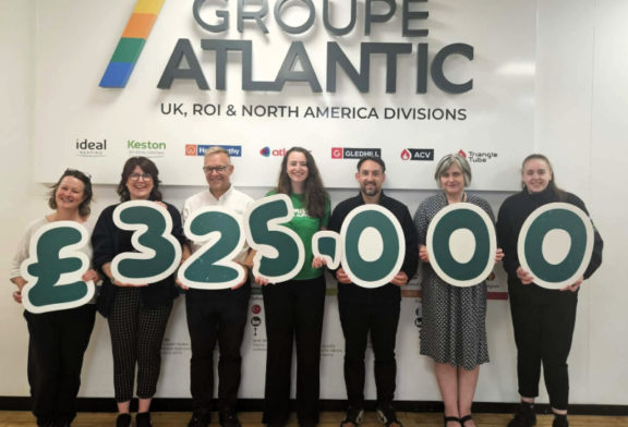 Ideal Heating celebrates £325,000 Macmillan fundraising milestone  