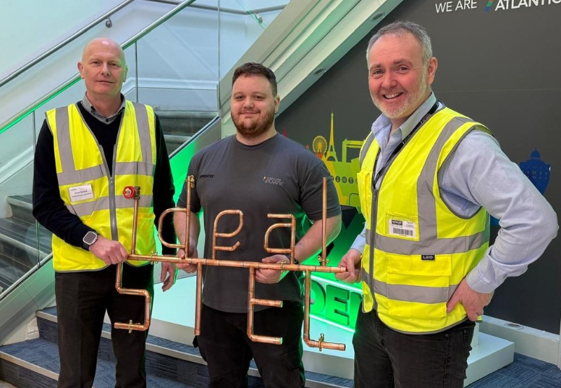 Ideal Heating welcomes Scarborough TEC students to Hull headquarters 