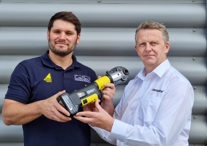 Hemel Hempstead plumber wins Instantor press tool  