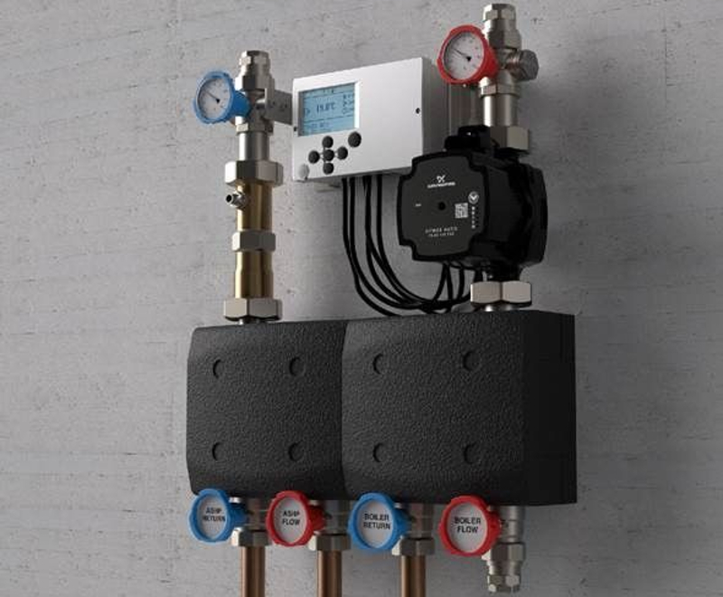 Integrating ASHPs with existing boilers 