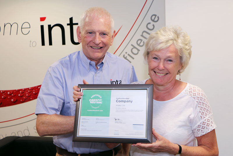 Inta awarded CarbonNeutral accreditation