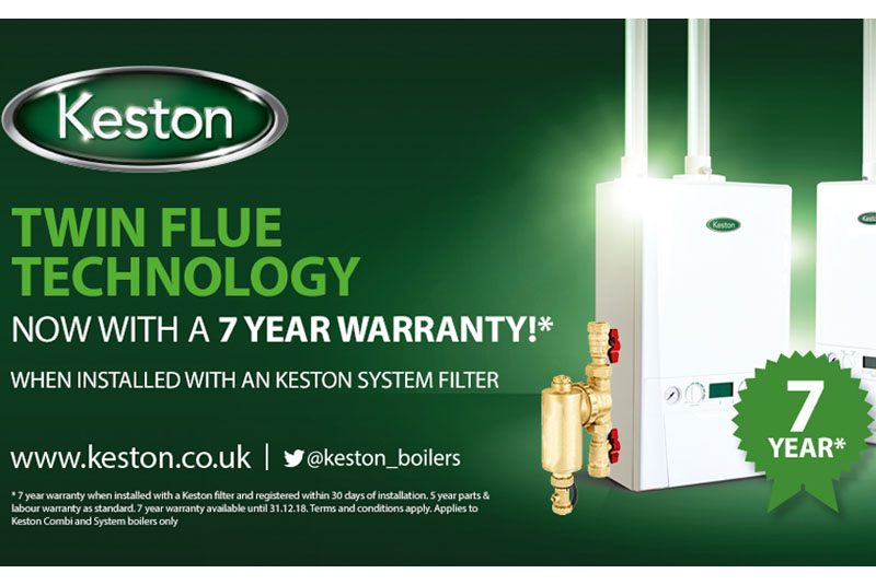 Longer warranties for Keston Boilers