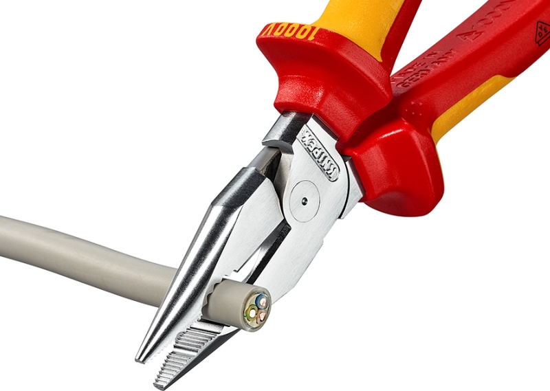 KNIPEX adds 185mm length to Needle-Nose Combination Pliers range 