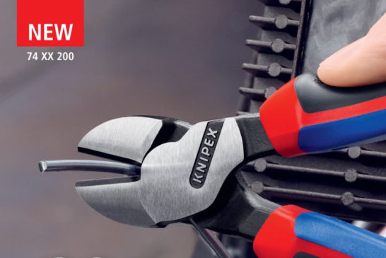 KNIPEX unveils High Leverage Diagonal Cutter in 200mm length 