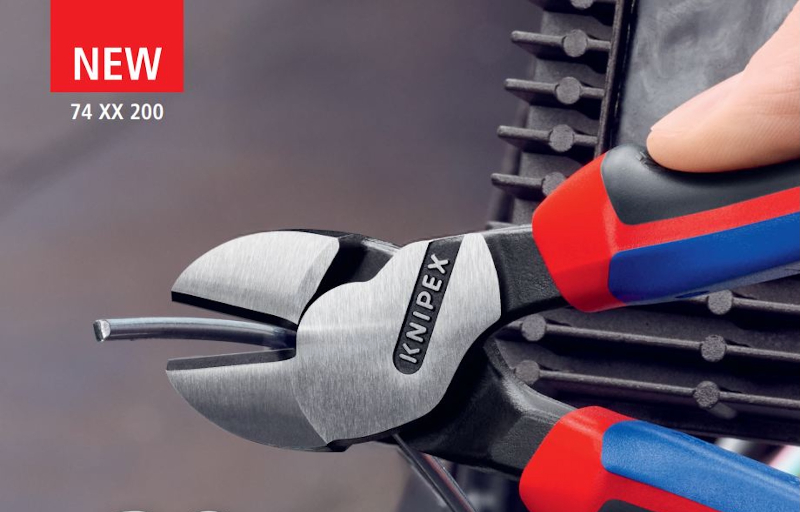 KNIPEX unveils High Leverage Diagonal Cutter in 200mm length 