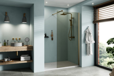 Kudos adds a tinted touch of colour to its wetroom panels 
