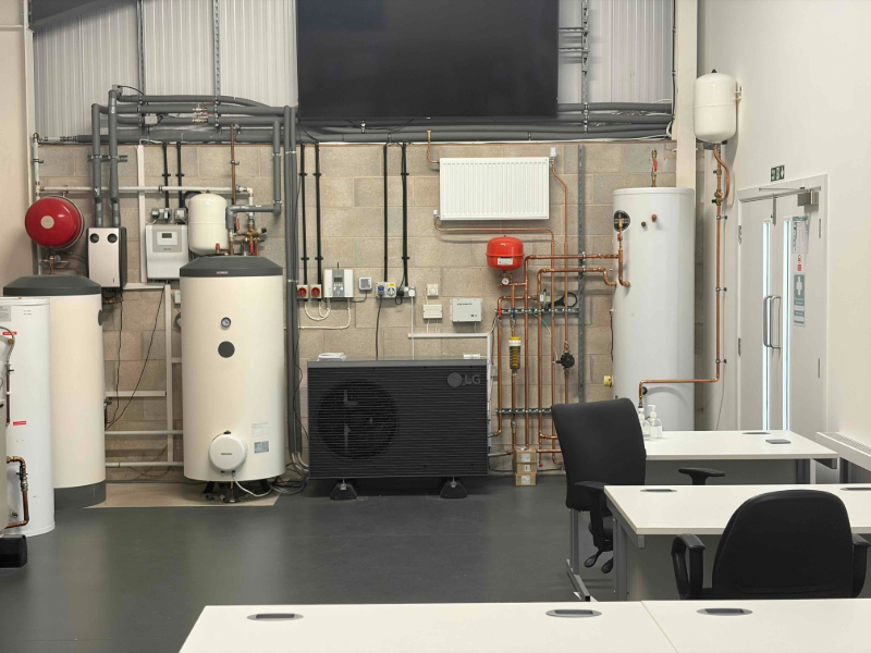 LG expands heat pump training facility in Derby