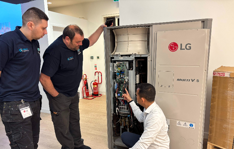 LG upgrades training facilities