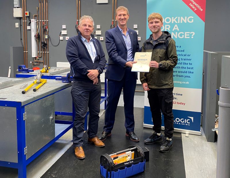 Competition winner hopes to encourage young people into the trades 