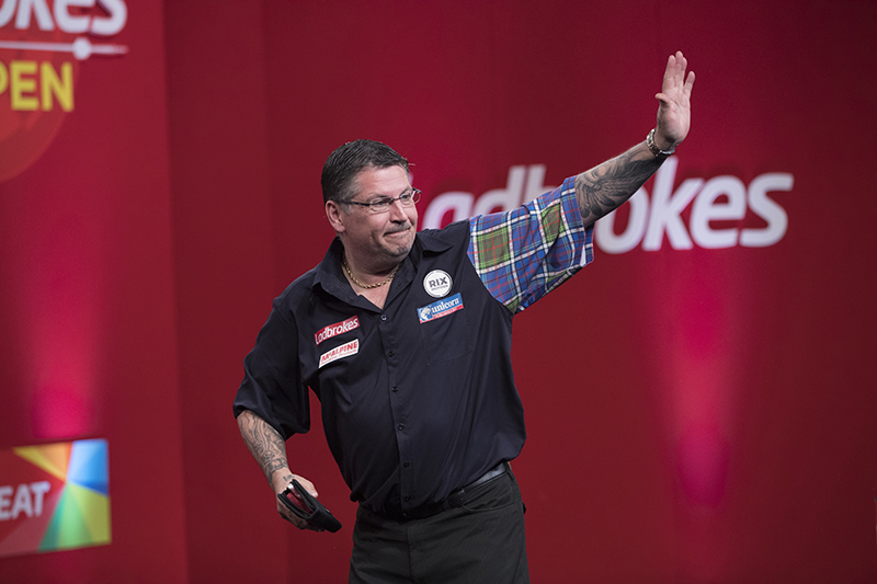 McAlpine teams up with the darts superstar Gary Anderson