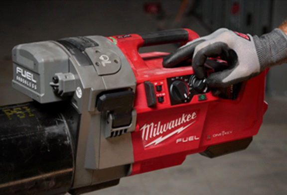 Milwaukee introduces new Cordless Roll Groover