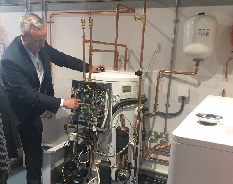 Mitsubishi Electric opens heat pump training centre in Livingston 