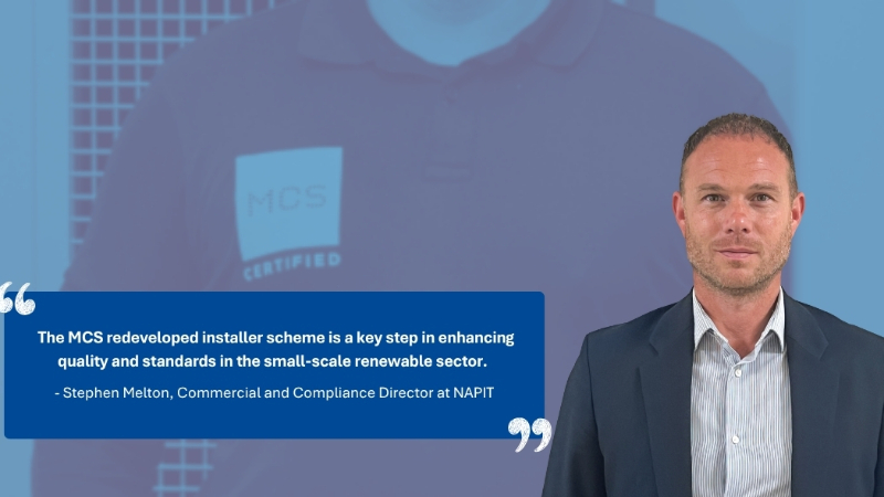 NAPIT are Live with the MCS Redeveloped Installer Scheme  