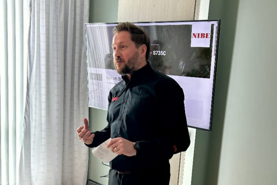 NIBE unveils Exhaust Air Heat Pump show apartment    