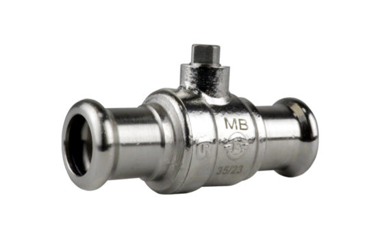 Navigator launches Midbrass Pressfit water full bore isolating valves 