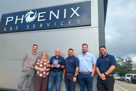 Phoenix Gas Services celebrates National Award win 