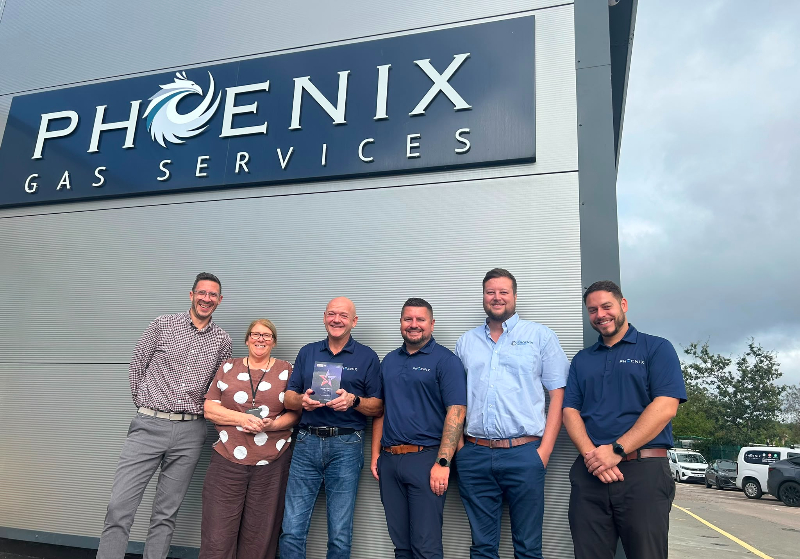 Phoenix Gas Services celebrates National Award win