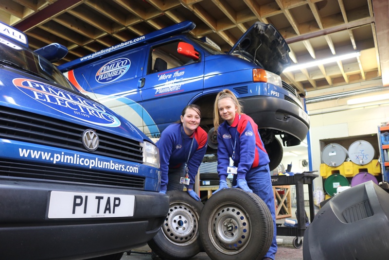 Pimlico Plumbers takes step towards apprenticeship target