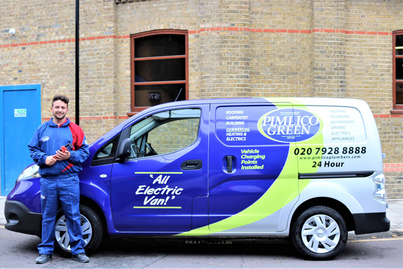 Pimlico Plumbers launches electric van fleet