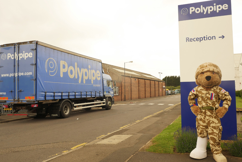 Polypipe confirms three-year partnership with Help for Heroes