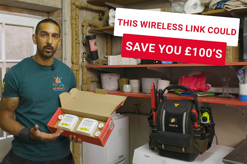 VIDEO: How to wirelessly fix a heating pump overrun