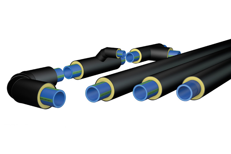 Rehau expands polymer district heating pipe range