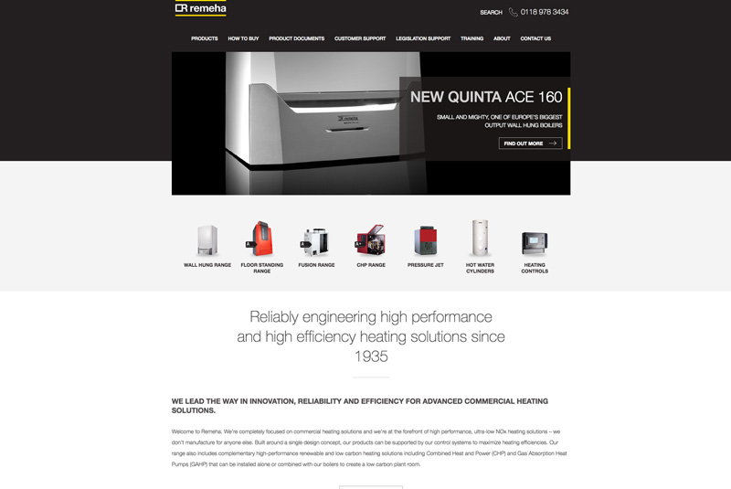 Remeha unveils new website