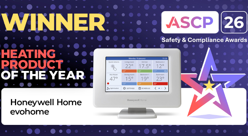 evohome named Heating Product of the Year at ASCP Awards 2026 