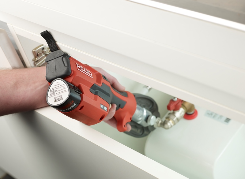 RIDGID’s new Micro Press Tool