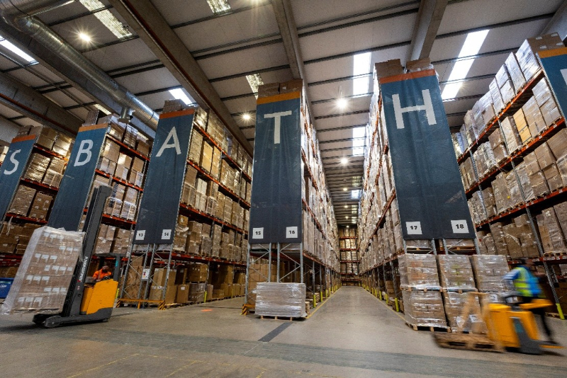 SONAS Bathrooms cuts UK delivery times after opening new UK warehouse