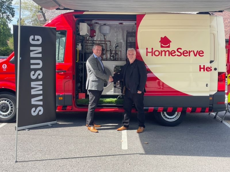 Samsung appoints HomeServe as national heat pump service & maintenance provider  