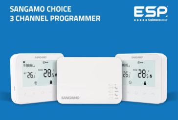 Sangamo launches Three Channel Heating and Hot Water Kit  