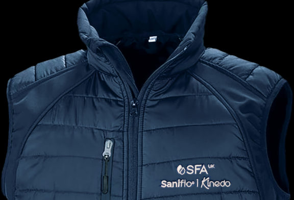 Get a free Gilet with Saniflo