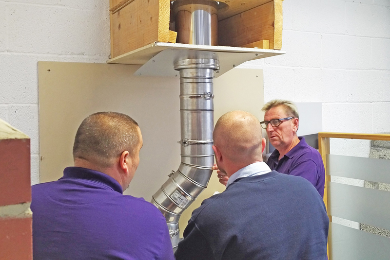 Stove maintenance course available from Schiedel