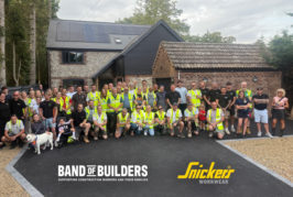 Snickers Workwear names Band of Builders as charity partner 