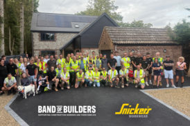 Snickers Workwear names Band of Builders as charity partner 