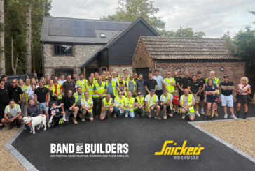 Snickers Workwear names Band of Builders as charity partner 