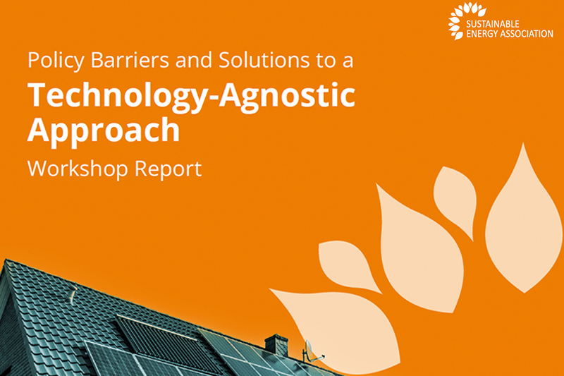 New SEA report into taking a ‘Technology-Agnostic Approach’ to Heat and Buildings