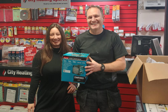 Winning surprise for two plumbers - thanks to Talon