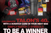Talon launches 40th Anniversary scratchcard competition 